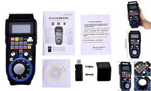 Wireless Electronic Handwheel 4-Axes Controller Manual Pulse Generator MPG for