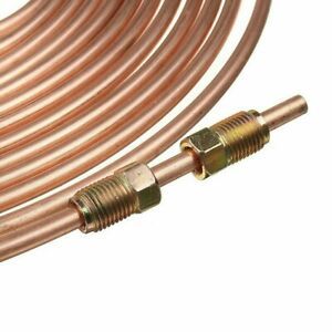 Joint Copper Brake Pipe Line Parts Piping Replacement Set Union Practical