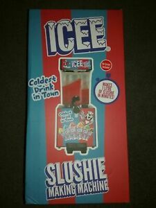 BRAND NEW! Iscream Genuine Icee Slushie Making Machine For Counter-Top Home Use