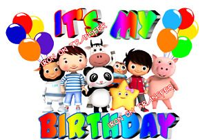 Baby Bum Bum Birthday Iron On Transfer For Dark or Light Shirt 5X7