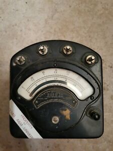 Vintage 1920 Weston Electrical DC Voltage Gauge RARE 3V 15V 150V
