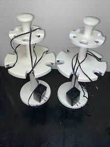 2 X Thermo Fisher Matrix Impulse 6-port Charging Carousels W/ Power Cords