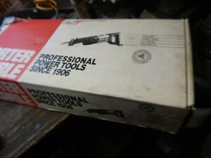 USA PORTER CABLE 9637 637 VARIABLE SPEED RECIPROCATING TIGER SAW W/ CASE