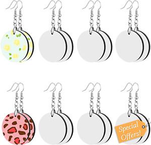 16 Pcs Sublimation Earring Blanks Mother&#039;s Day MDF Sublimation Printing Earrings