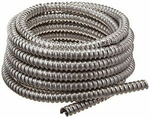 Southwire 55082121 25-Feet 1/2-Inch Alflex-Type RWA Reduced Wall Aluminum Flexib