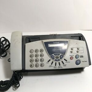 Brother 575  Personal Plain Paper Fax Machine Phone Copier WORKS