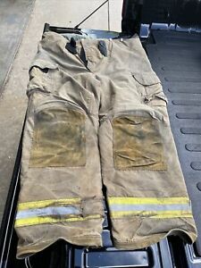Lion Janesville firefighter turnout bunker pants Mfg2002 Size 50xl 44i L28
