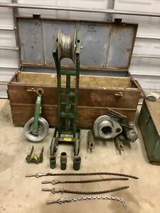 Greenlee Wire Cable Puller 4000# 640 642 Wire Tugger Chugger ED4U Package #9132B
