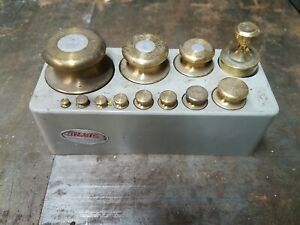 OHAUS  Brass Calibration 12 P Weight Set