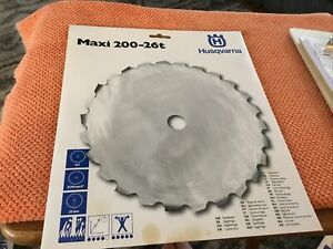 OEM Husqvarna 5089045-01 MAXI Saw Blade 1&#034;, 26T, 200MM/8&#034; MAXI - NOS