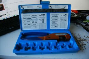 Kings Electronics KTH-1000 Crimp Tool &amp; KTH-2004 Hex Crimp Die with Case