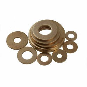 Brass Washer Gasket Flat Ring M2 M3 M4 M5 M6-M24 For Hardware Accessories