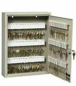 HPC KEKAB-30 Key Cabinet, 30 Key, Cam Lock, White Plastic Single-Tag
