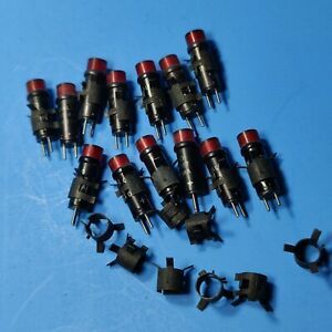 13 Dialight Dialco Red Panel Mount Lights Lamps 507-4764-3331-500