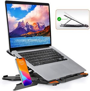 TopMate Portable Laptop Stand, Enhanced Adjustable Bottom Height, 360 ° Swivel