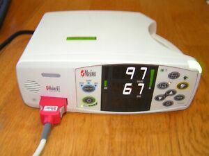 Masimo Rad 87 with Reusable finger Sensor and NEW power cord