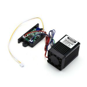 Focusable High Power 2.5w 450nm 2500mW Blue Laser Module TTL 12V + Goggles