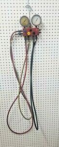 Snap-On Class-1 R22/R12/R502 AC Manifold Gauges/Gauge Set -Untested-