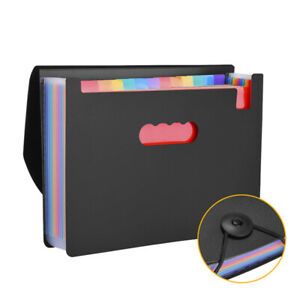 A4 Concertina Expanding File Accordion Folder Document Organiser Colorful sz