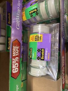 3M Scotch Magic Tape/gift Wrap 6 Ok 6600 Total