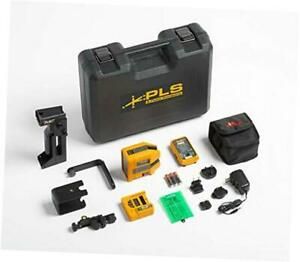 PLS 6G RBP SYS, Cross Line and Point Green Laser Systen with Rechargeable