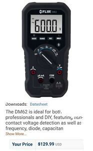Flir DM62 Multimeter true RMS