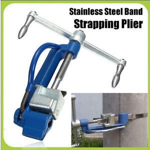 Stainless Steel Band Strapping Plier Strapper Clasp Manual Binding Cutting Tool