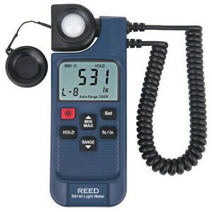 REED INSTRUMENTS R8140 LED Light Meter