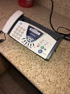 Brother FAX-575 Personal Fax with Phone Copier Manual Excellent Tested!