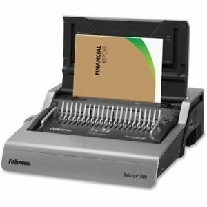 Fellowes Galaxy-E™ 500 Electric Comb Binding Machine w/ Starter Kit - FEL5218301