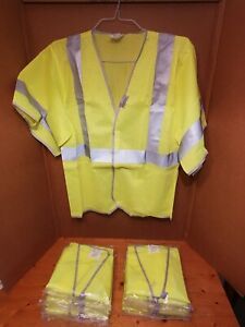 12 - 3M Scotchlite Reflective Construction Safety Vest Highway Safety - XL - NEW