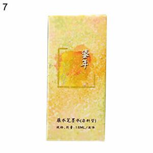 7 6 5 4 3 2 1 12 11 10 18ML Pen Ink Transparent Bottle Easy to Fill Compact Tren