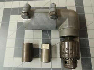 Milwaukee Tool Power Drill Right Angle Drive Attachment with Jacobs 33BA Chuck