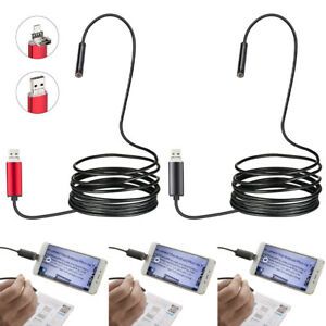6LED Endoscope HD Camera Wireless Borescope Inspection for Laptop Cell Phone New