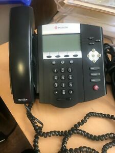 **USED**-- POLYCOM 2201-12450-001- Sound Point IP450 PoE VoIP 3-Line SIP Phone