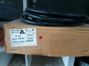 NEW ANACONDA SEALTITE CONDUIT 3/4 INCH UA 34022 BLACK  10 foot length