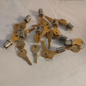 10 sets! Timberline CompX LP-700-100TA TUMBLER/CORE/PLUG &amp; 2 KEYS 100T,100TA 10