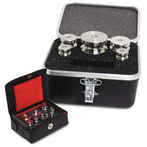 RICE LAKE WEIGHING SYSTEMS 12528 Calibration Weight Set,2000g to 1mg Mass