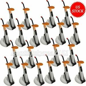 20X Dental Wireless LED Curing Light Cure Lamp 1400mw whitening T4 LED.B