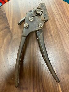 SIGNODE MODEL 51638 TENSIONER CRIMPING TOOL Vintage 5/16-3/8