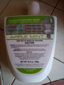 Apple Mint Virtual Janitor Refill Urinal Cleaner, 10.5 ounce bottle, by TimeMist