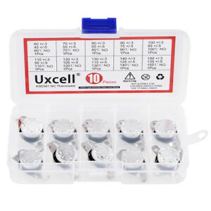 10pcs NO KSD301 Thermostat 60-150°C 60 70 80 90 100 110 120 130 140 150°C