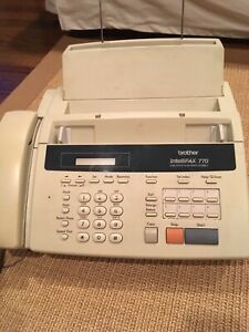 Brother Intellifax-770 Home/Office Plain Paper Fax Machine Works