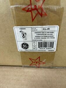 NOS GE FireworX FX-3R Fire Alarm Panel