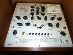 533A Hickok Tube Tester- Reconditioned  Parts Only