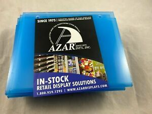 AZAR Clear Wall Hanging Retail Sign Holder 6&#034; X 7&#034; Display Protector 10 Pack