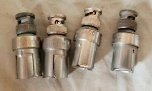(4) General Radio GR874 BNC Male To GR, Used