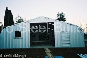 DuroSPAN Steel 32x40x18 Metal Building DIY Home Garage Kits Auto Workshop DiRECT