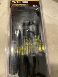 Klein Tools 85076 7-Piece Cushion-Grip Screwdriver Set