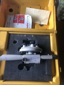 David White Instruments Meridian L6-20 Transit Level Survey Measurement w/ Case